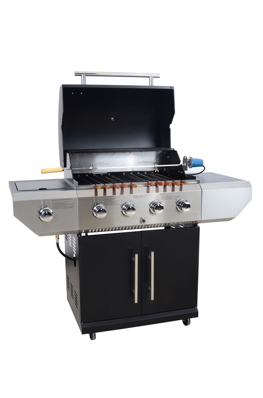 Gas Shish Kabob Rotisserie Grill -