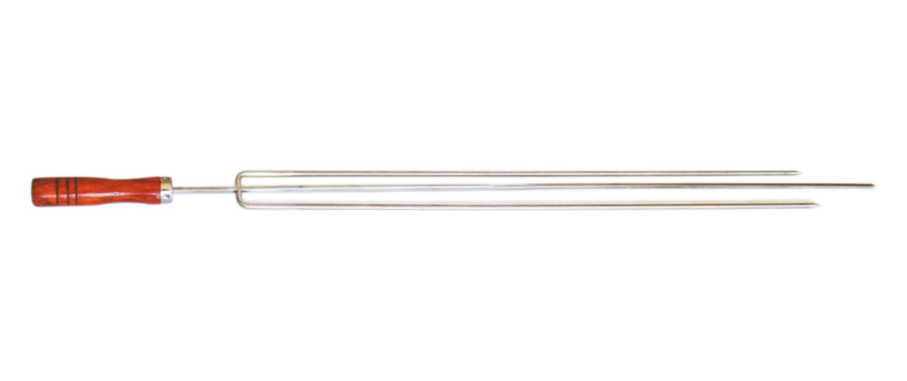 Churrasco fork Skewer for Gas Grill